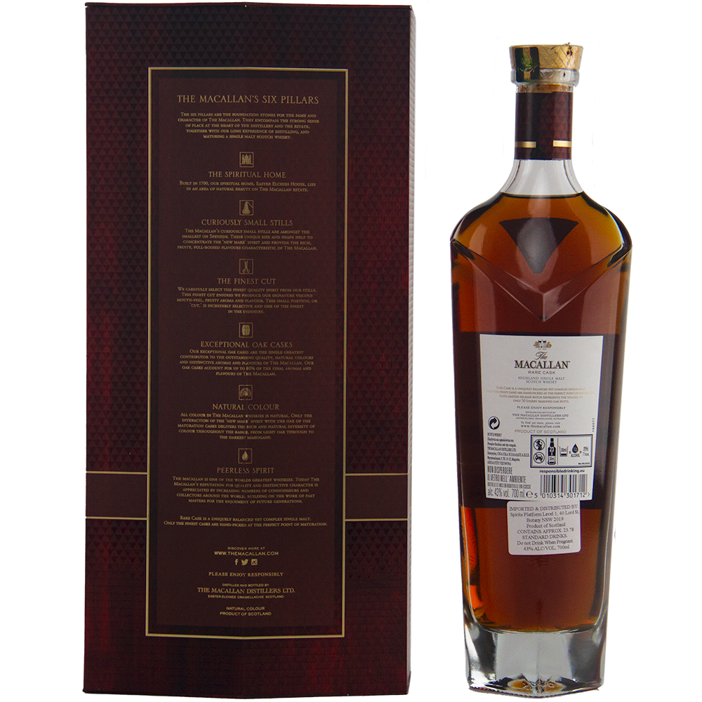 The Macallan Rare Cask Release Batch No. 1 Single Malt Scotch Whisky
