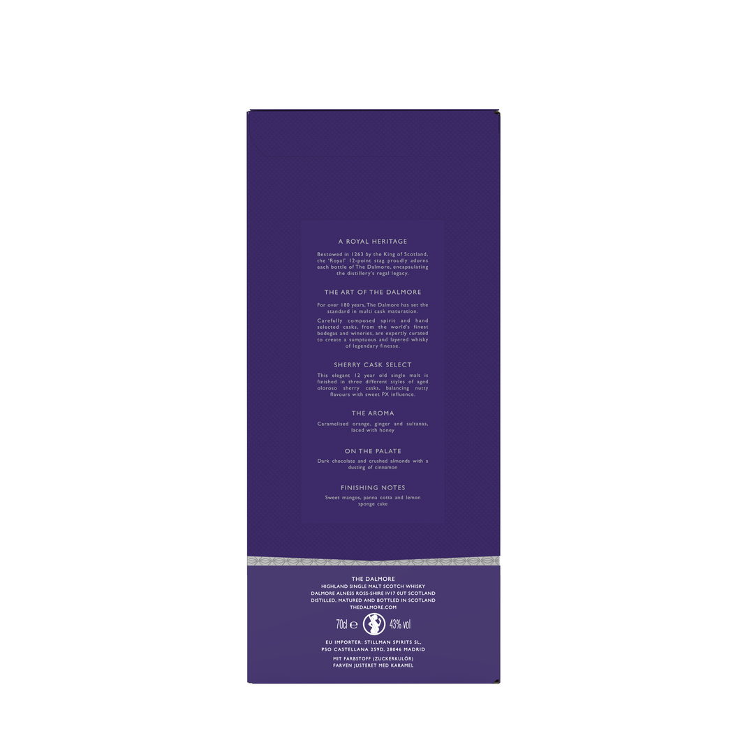 The Dalmore 12 Year Old Sherry Cask Select Single Malt Scotch Whisky