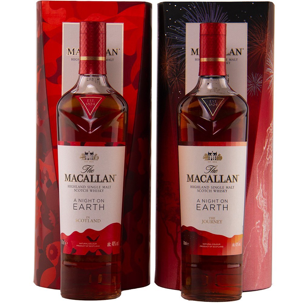 The Macallan Night on Earth 1 & 2 Single Malt Scotch Whisky