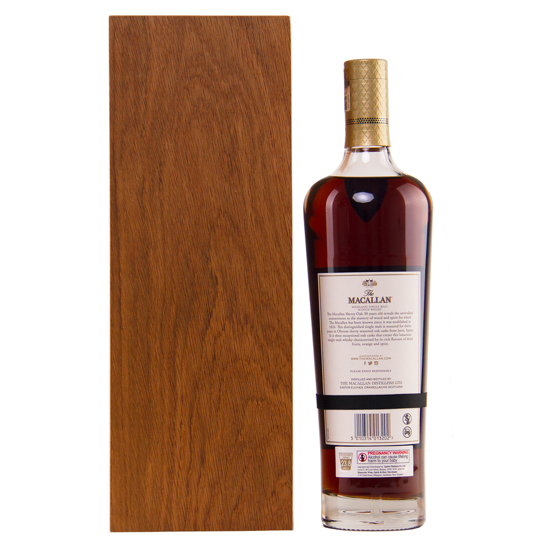 The Macallan 30 Year Old Sherry Oak (2021 Release) Single Malt Scotch Whisky