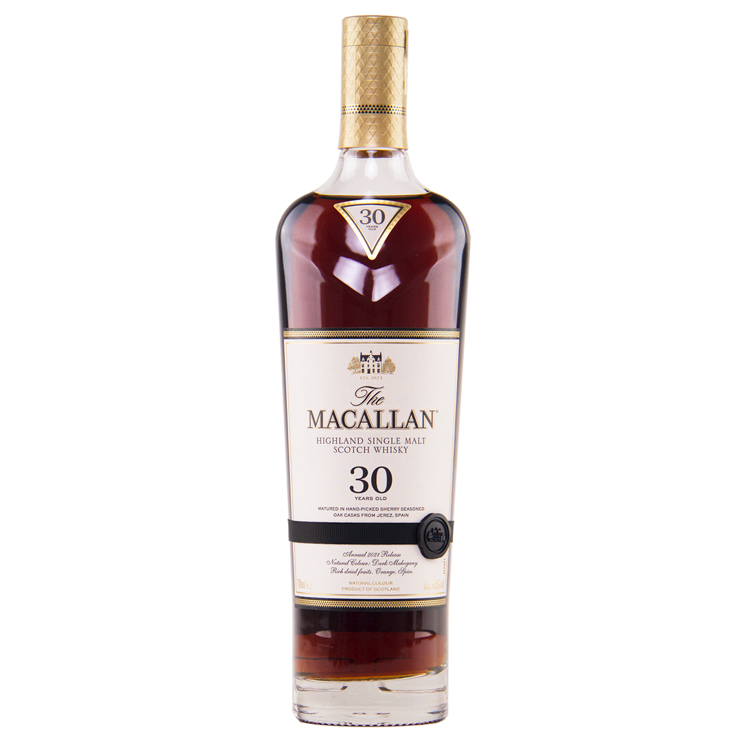 The Macallan 30 Year Old Sherry Oak (2021 Release) Single Malt Scotch Whisky