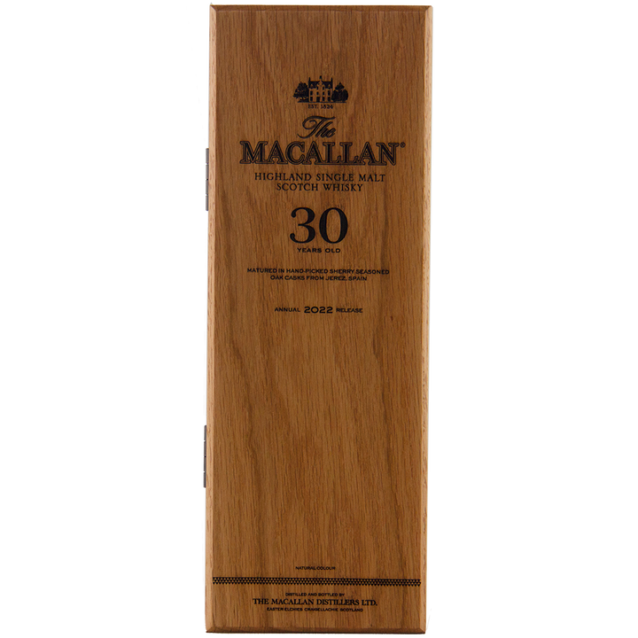 The Macallan 30 Year Old Sherry Oak (2022 release) Scotch Whisky