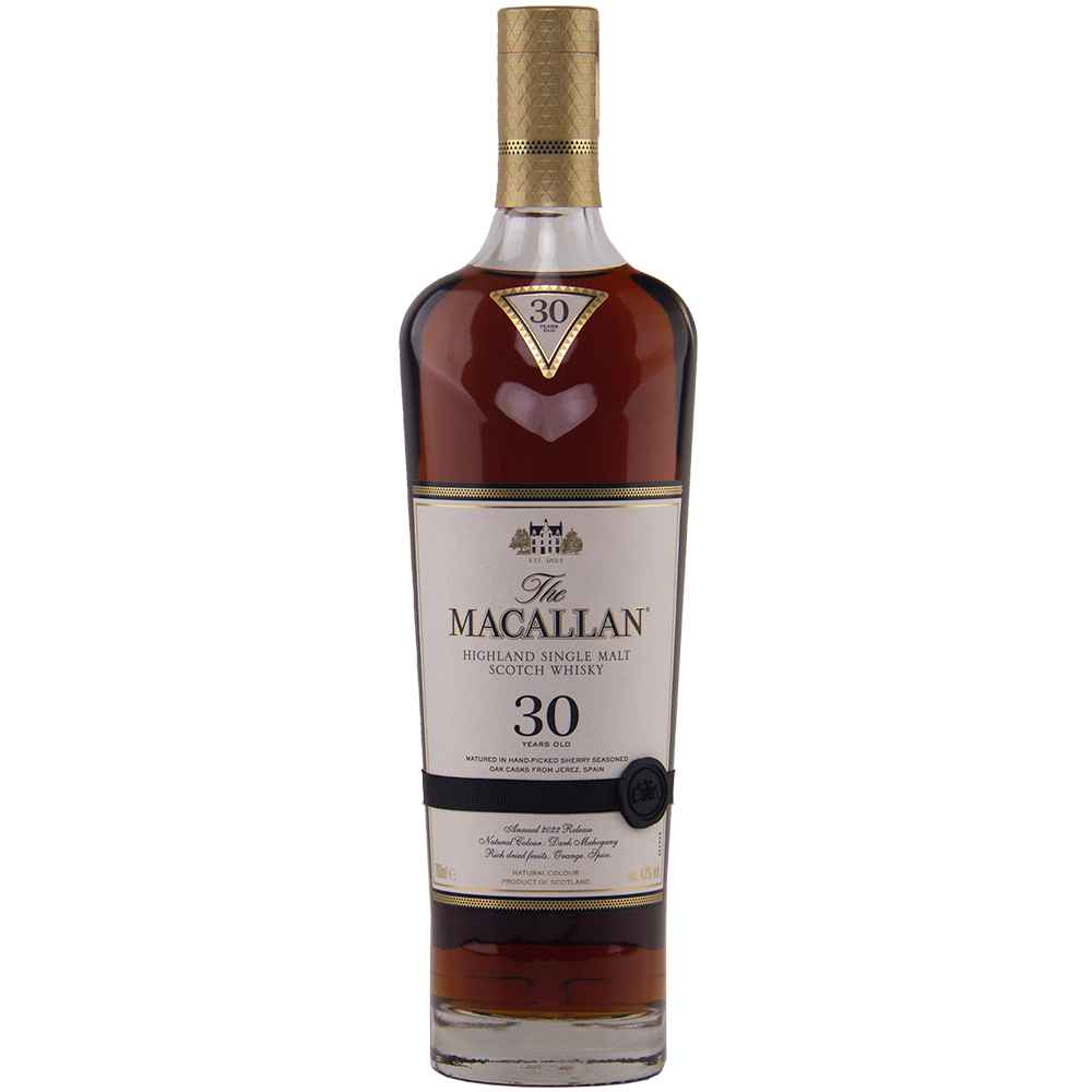 The Macallan 30 Year Old Sherry Oak (2022 release) Scotch Whisky
