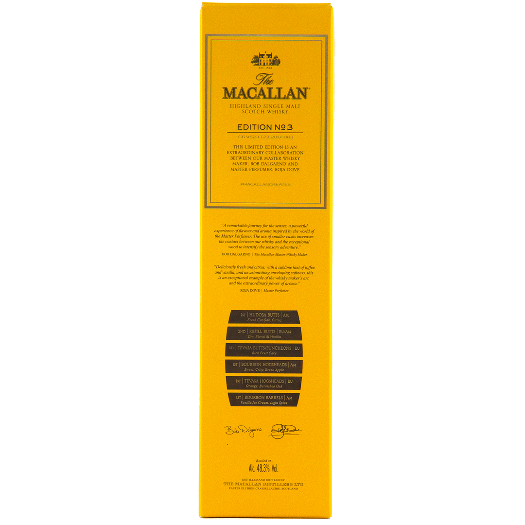 The Macallan Edition 3 Single Malt Scotch Whisky