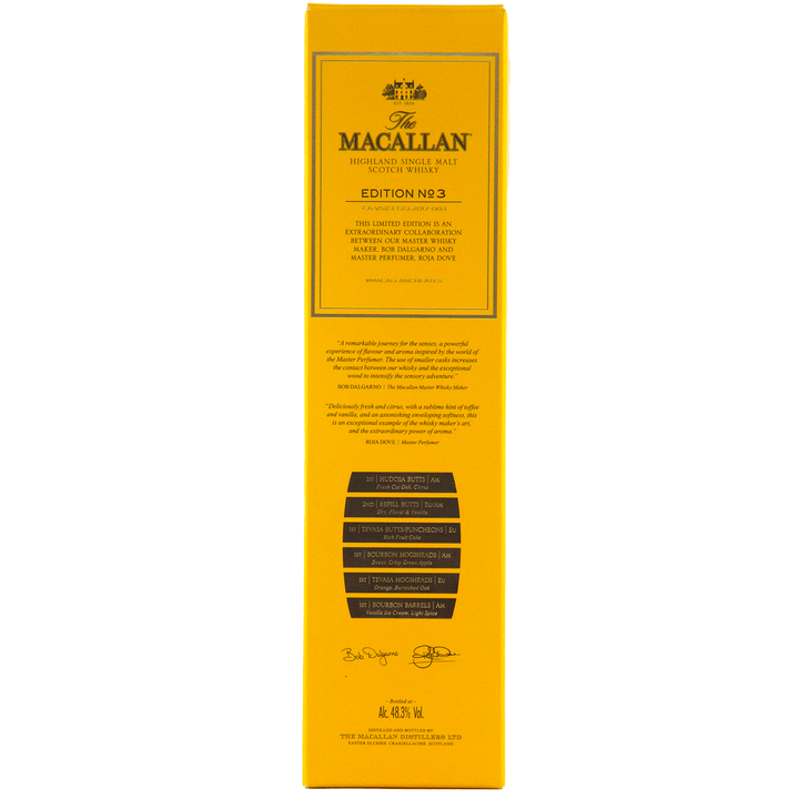 The Macallan Edition 3 Single Malt Scotch Whisky