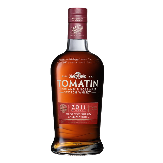 Tomatin 2011 Vintage Oloroso Sherry Whisky Club Release Single Malt Scotch Whisky