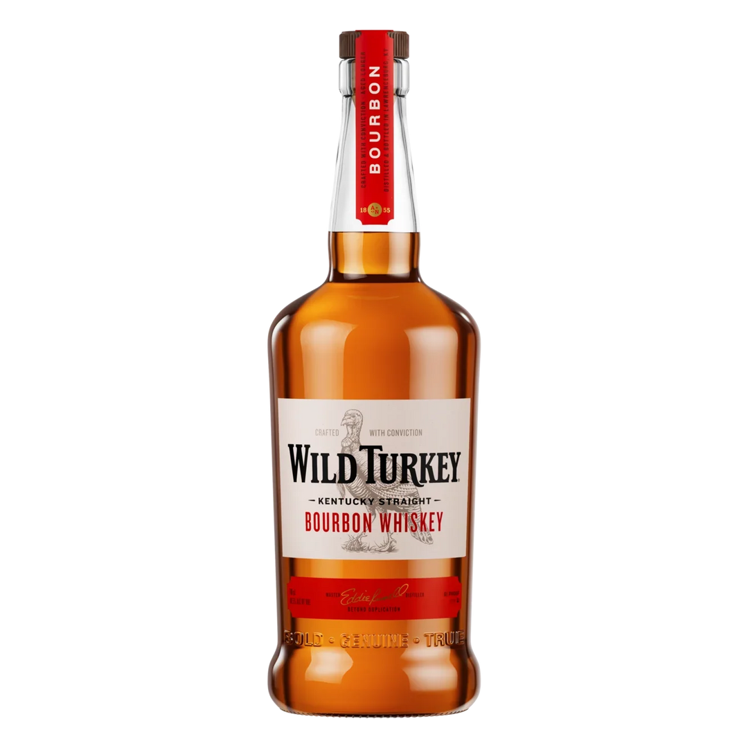 Wild Turkey 81 Proof Kentucky Straight Bourbon Whiskey 1L