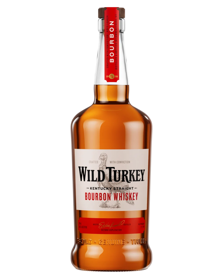 Wild Turkey 81 Proof Kentucky Straight Bourbon Whiskey 1L
