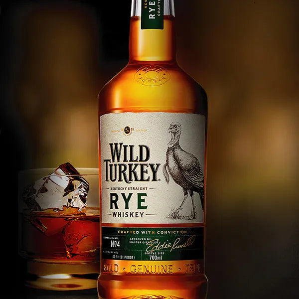 Wild Turkey Kentucky Straight Rye Whiskey 700mL