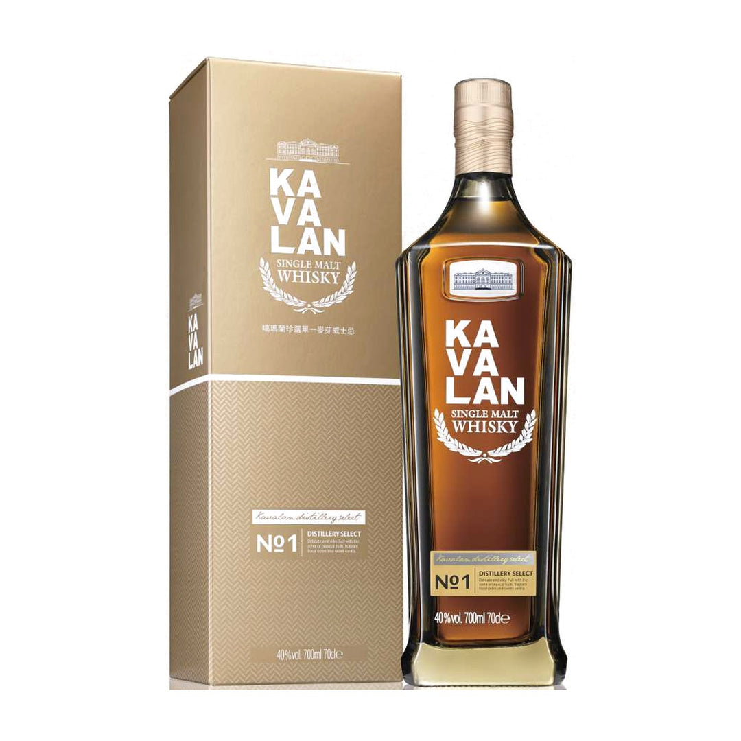 Kavalan Distillery Select No.1 Single Malt Taiwanese Whisky