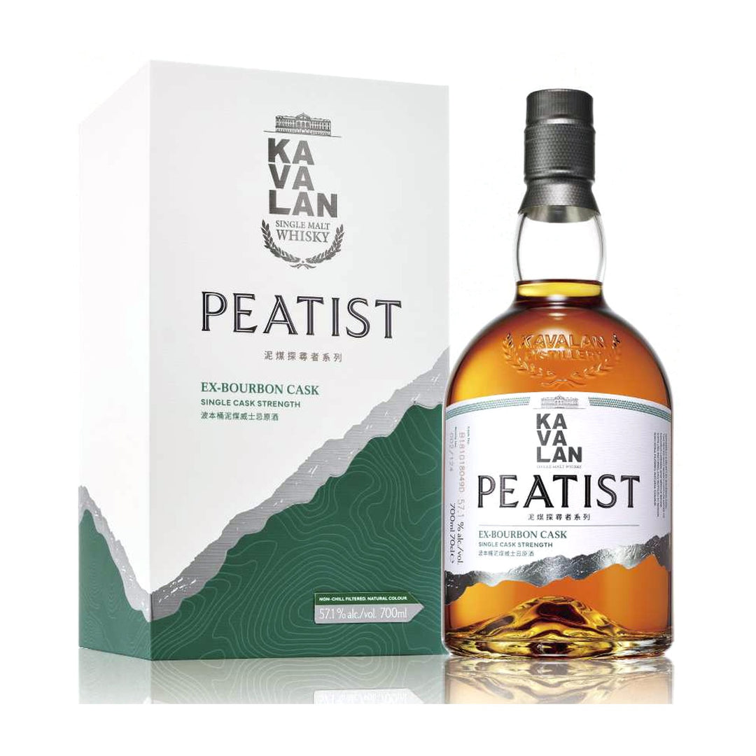Kavalan Peatist ex-Bourbon Cask Single Cask Strength Single Malt Taiwanese Whisky