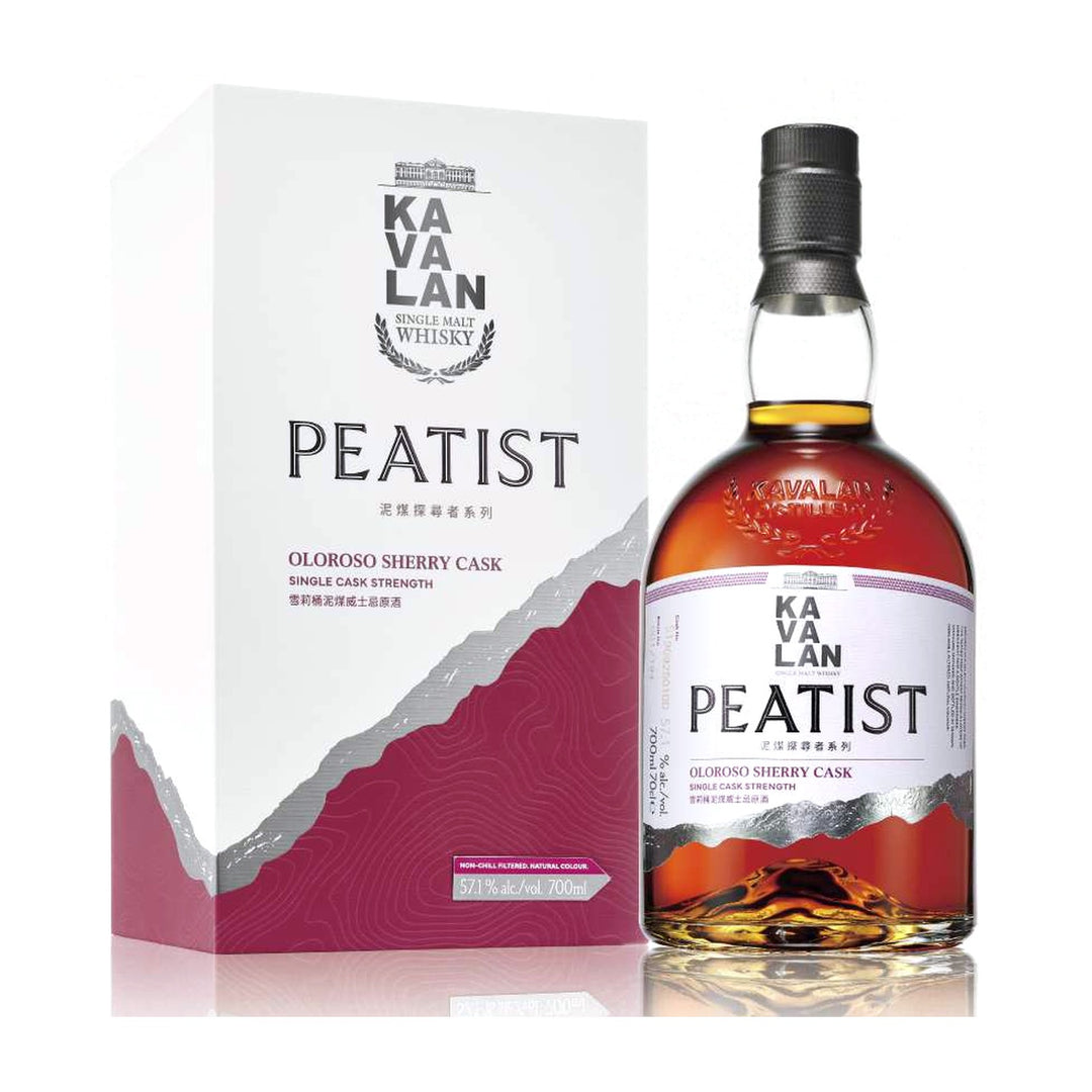 Kavalan Peatist Oloroso Sherry Cask Single Cask Strength Single Malt Taiwanese Whisky
