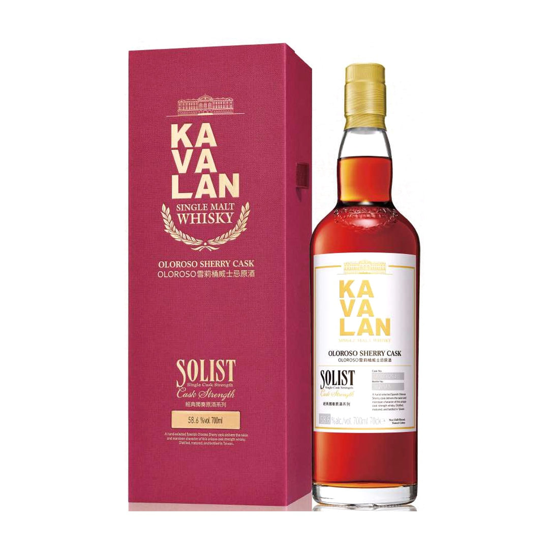 Kavalan Solist Oloroso Sherry Cask Single Cask Strength Single Malt Taiwanese Whisky