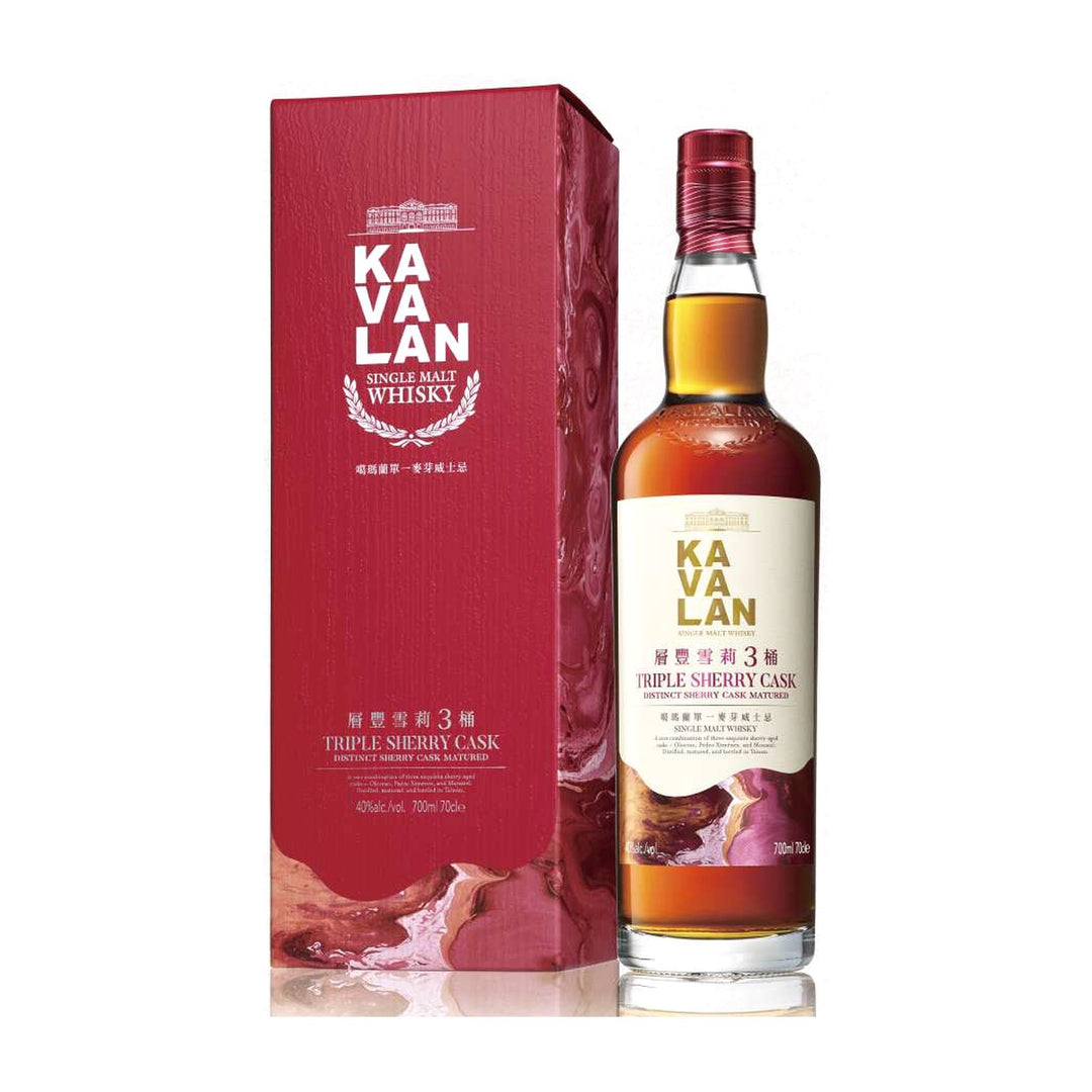Kavalan Triple Sherry Cask Single Malt Taiwanese Whisky