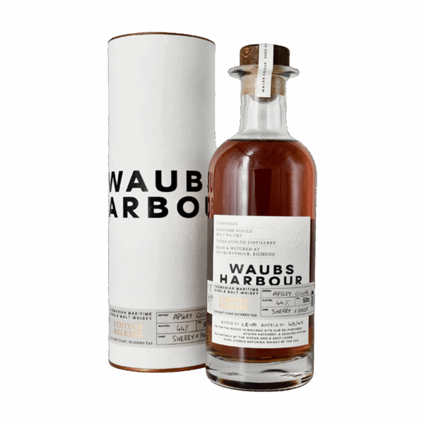 Waubs Harbour Great Southern Reef Tasmanian Single Malt Whisky tastes delicious and supports marine conservation - Buy now from Whisky Estate