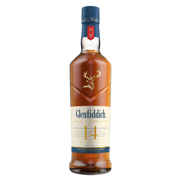 Glenfiddich 14 Year Old Bourbon Barrel Reserve Single Malt Scotch Whisky - Image 2