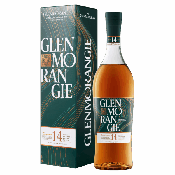 Glenmorangie 14 year old Quinta Ruban Single Malt Scotch Whisky