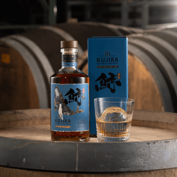 Kujira Ryukyu 10 Year Old Single Grain Japanese Whisky enjoyed over ice - Whisky Estate