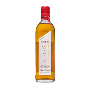 "Michel Couvreur Vin Juane whisky bottle available at Whisky Estate, featuring a distinctive design that highlights its unique character. The clear glass bottle showcases the amber-hued whisky, reflecting its complex flavor profile with notes of nuts, dried fruit, and a hint of spice, embodying the essence of traditional craftsmanship."