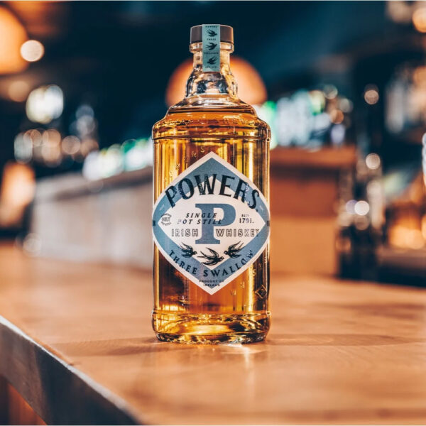 Produced at the renowned Midleton Distillery in County Cork, Three Swallow Irish Whiskey is crafted from a mash of malted and unmalted barley, triple-distilled in traditional copper pot stills, and aged in second and third-fill Bourbon barrels before being finished in seasoned sherry casks. - Whisky Estate