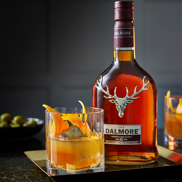 The Dalmore 12 year old Sherry Cask Select with a whisky cocktail