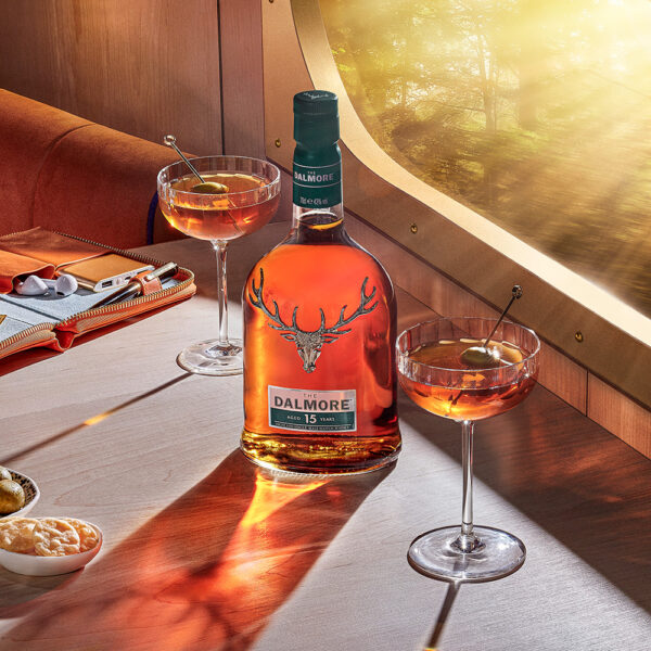 Dalmore 15 year old single malt Scotch whisky 2007 vintage, enjoyed in a whisky cocktail - Whisky Estate