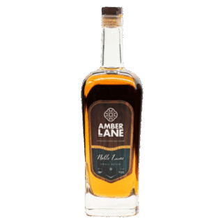 A stand alone bottle of the Amber Lane Noble Lane Single Malt Whisky