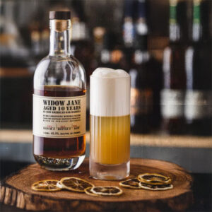 Widow Jane 10 Year Old Bourbon is a meticulously crafted whiskey from Brooklyn’s Widow Jane Distillery. Sourced from Kentucky and blended with the pure, limestone-rich water of New York’s historic Rosendale Mines, this small-batch bourbon is aged in American oak barrels and bottled without chill filtration, ensuring a rich and full-bodied experience. - Whisky Estate