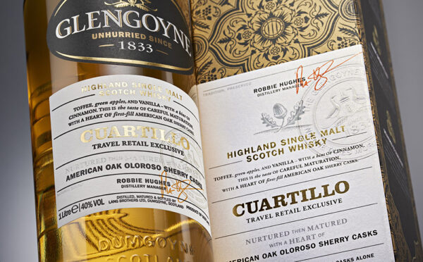 Glengoyne Cuartillo Single malt scotch whisky, a travel exclusive - Whisky Estate