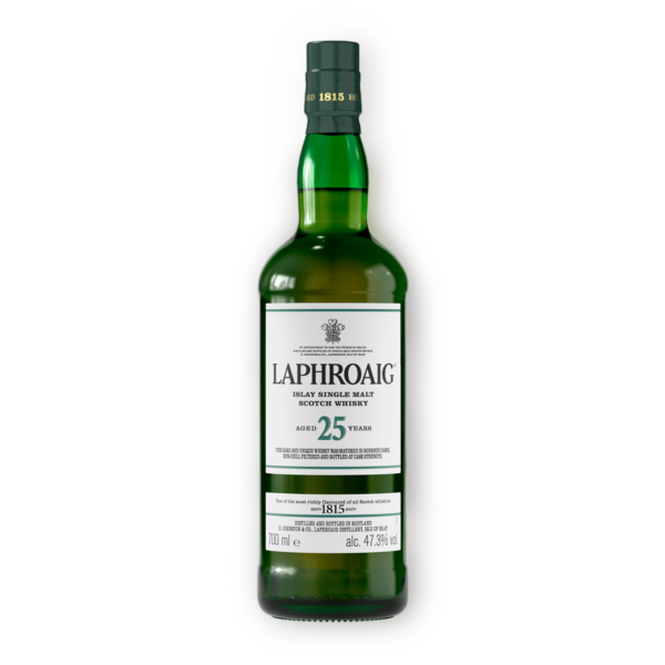 The Laphroaig 25 Year Old 2023 Edition single malt Scotch whisky from Islay - Whisky Estate