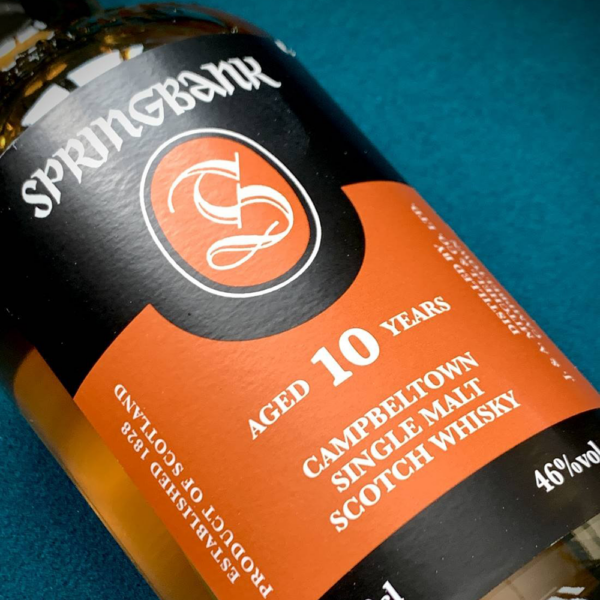 Springbank 10 Year Old single malt scotch whisky from Campbeltown, Scotland - Whisky Estate
