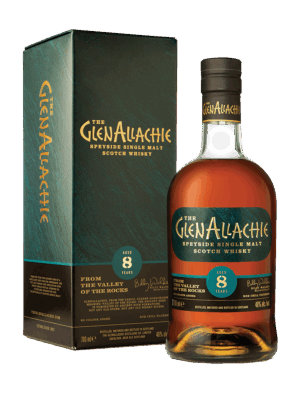 GlenAllachie single malt scotch whisky, aged for 8 years in a variety of sherry casks - Whisky Estate