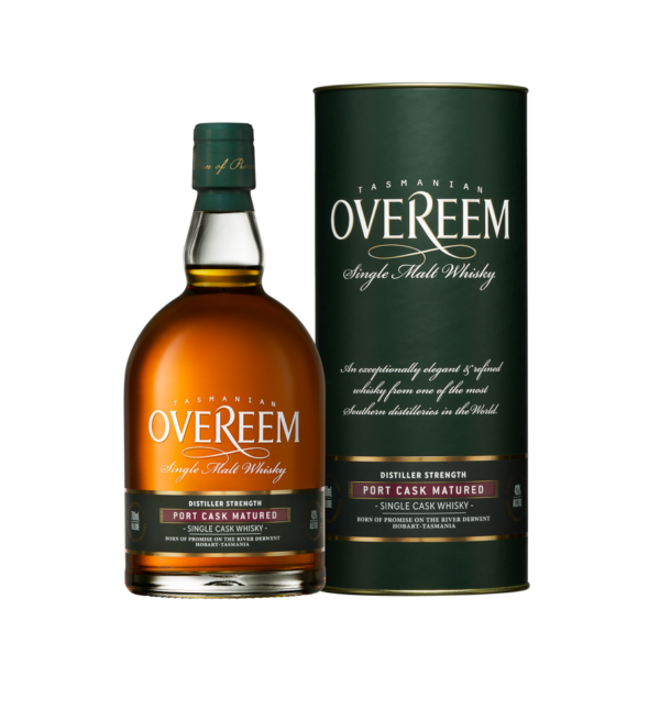 Overeem Port Cask Matured - Distiller’s Strength Tasmanian Single Malt Whisky