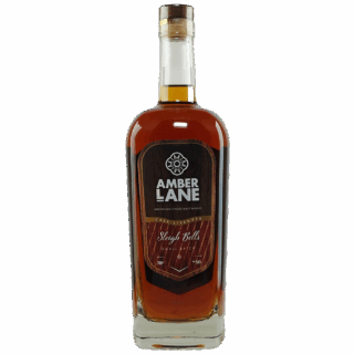 A stand alone bottle of the Amber Lane Sleigh Bells Single Malt Whisky