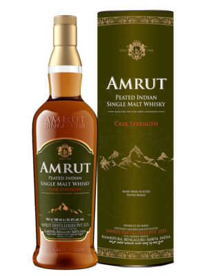 Amrut Peated Cask Strength Indian Single Malt Whisky