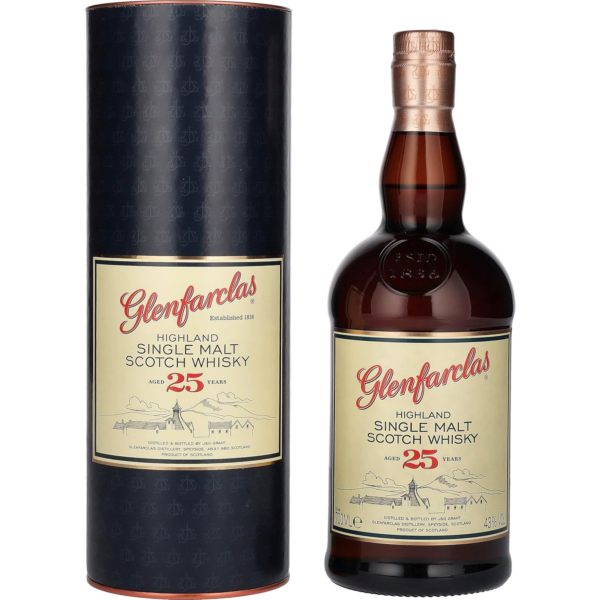 Glenfarclas 25 Year Old Single Malt Scotch Whisky