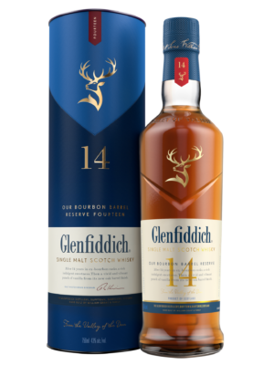 Glenfiddich 14 Year Old Bourbon Barrel Reserve Single Malt Scotch Whisky