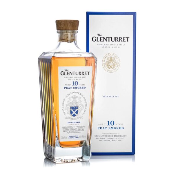 Glenturret 10 Year Old Peat Smoked Single Malt Scotch Whisky