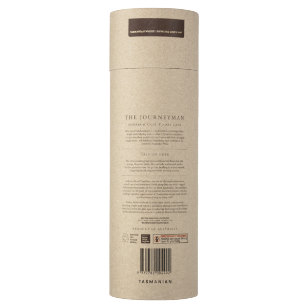 Hellyers Road The Journeyman Single Malt Tasmanian Whisky - Image 4