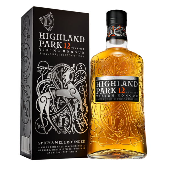 Highland Park 12 Year Old Viking Honour Single Malt Scotch Whisky - Image 2