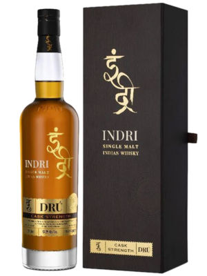 Indri Drú Cask Strength Single Malt Indian Whisky