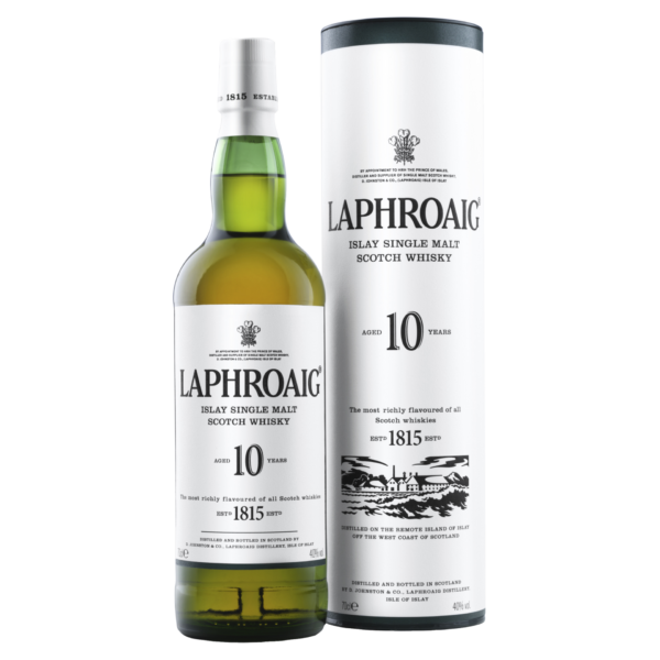 Laphroaig 10 Year Old Single Malt Scotch Whisky