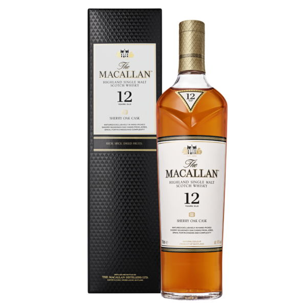 The Macallan Sherry Oak 12 Year Old Single Malt Scotch Whisky