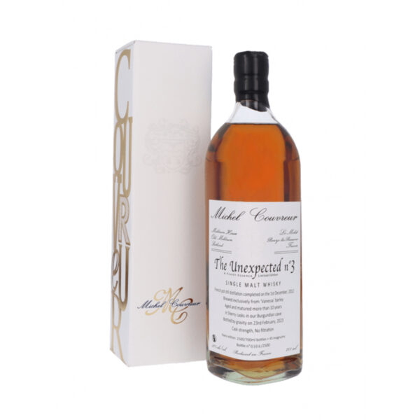 Michel Couvreur Unexpected #3 French Single Malt Whisky - Image 2