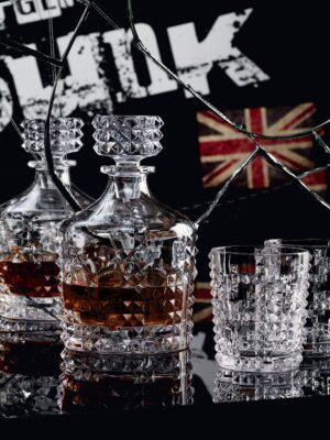Nachtmann The Punk Series Whisky Decanter Set