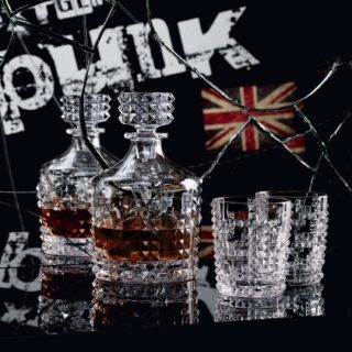Nachtmann The Punk Series Whisky Decanter Set