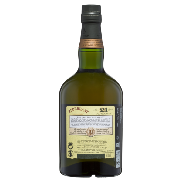 Redbreast 21 Year Old Single Pot Still Irish Whiskey - Image 2