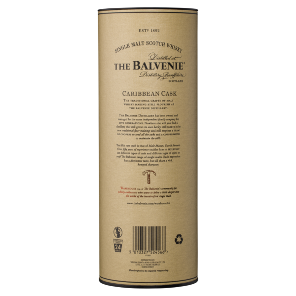 The Balvenie Caribbean Cask 14 Year Old Single Malt Scotch Whisky - Image 5