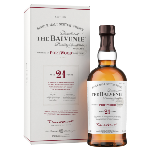 The Balvenie PortWood 21 Year Old Single Malt Scotch Whisky