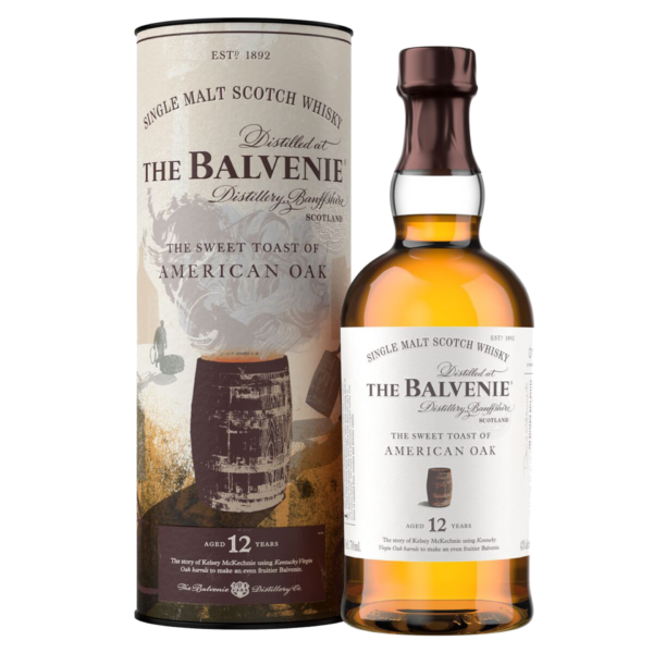 The Balvenie Stories The Sweet Toast of American Oak 12 Year Old Single Malt Scotch Whisky